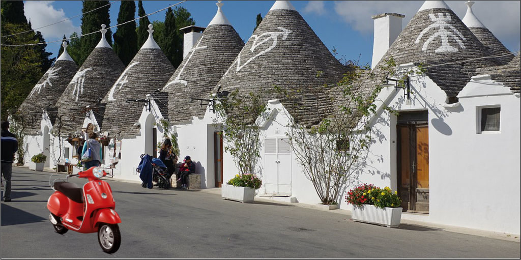 Noleggio Scooter Alberobello